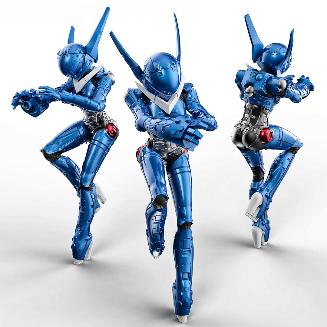 バブルガムクライシス プリス ハードスーツ BUBBLEGUM CRISIS Priss Hardsuit 3Dプリント 未組立・未塗装 パワードスーツ SF