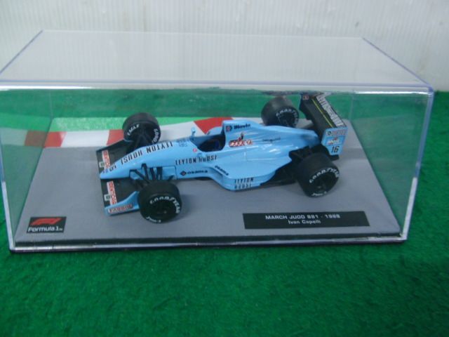 MARCH JUDO 881 デアゴスティーニ 1/43 F1マシンコレクション マーチジャッド イヴァンカペリ 1988年 Ivan Capelli レイトンハウス