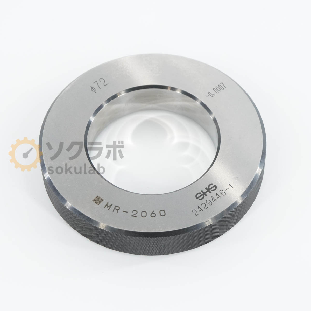 [DW] 8日保証 φ72 -0.0007 SHS 測範社 Master Ring Gauge マスターリングゲージ セットリング[07347-0246]