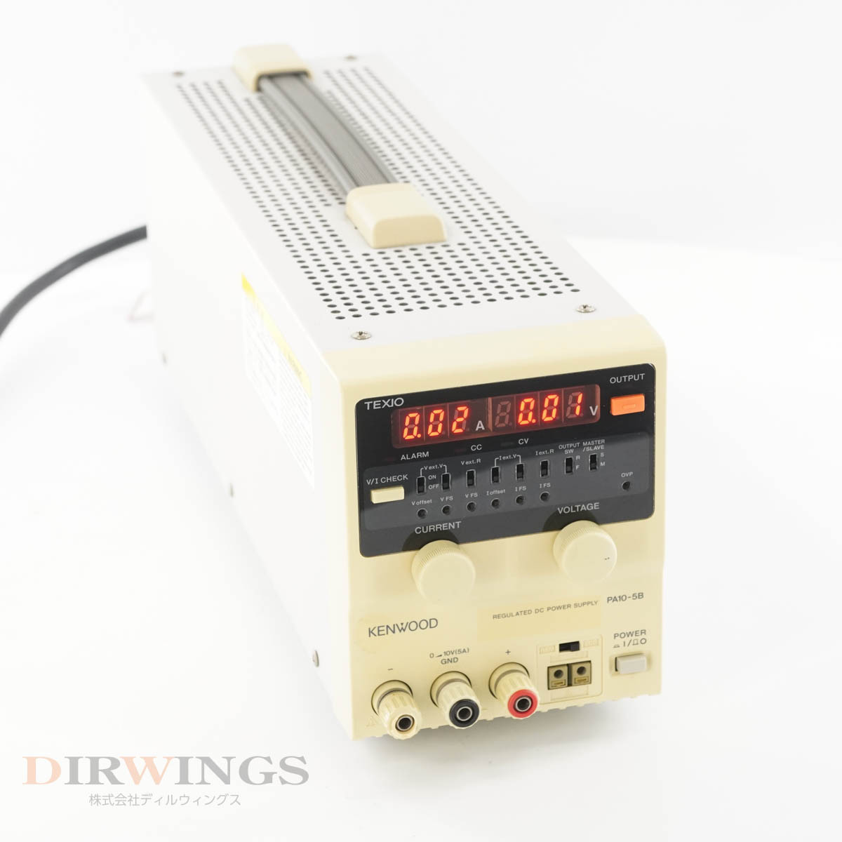 [DW] 8日保証 6台入荷 PA10-5B PA-B KENWOOD TEXIO ケンウッド テクシオ REGULATED DC POWER SUPPLY 直流安定化電源 DC電源...[06145-0002]