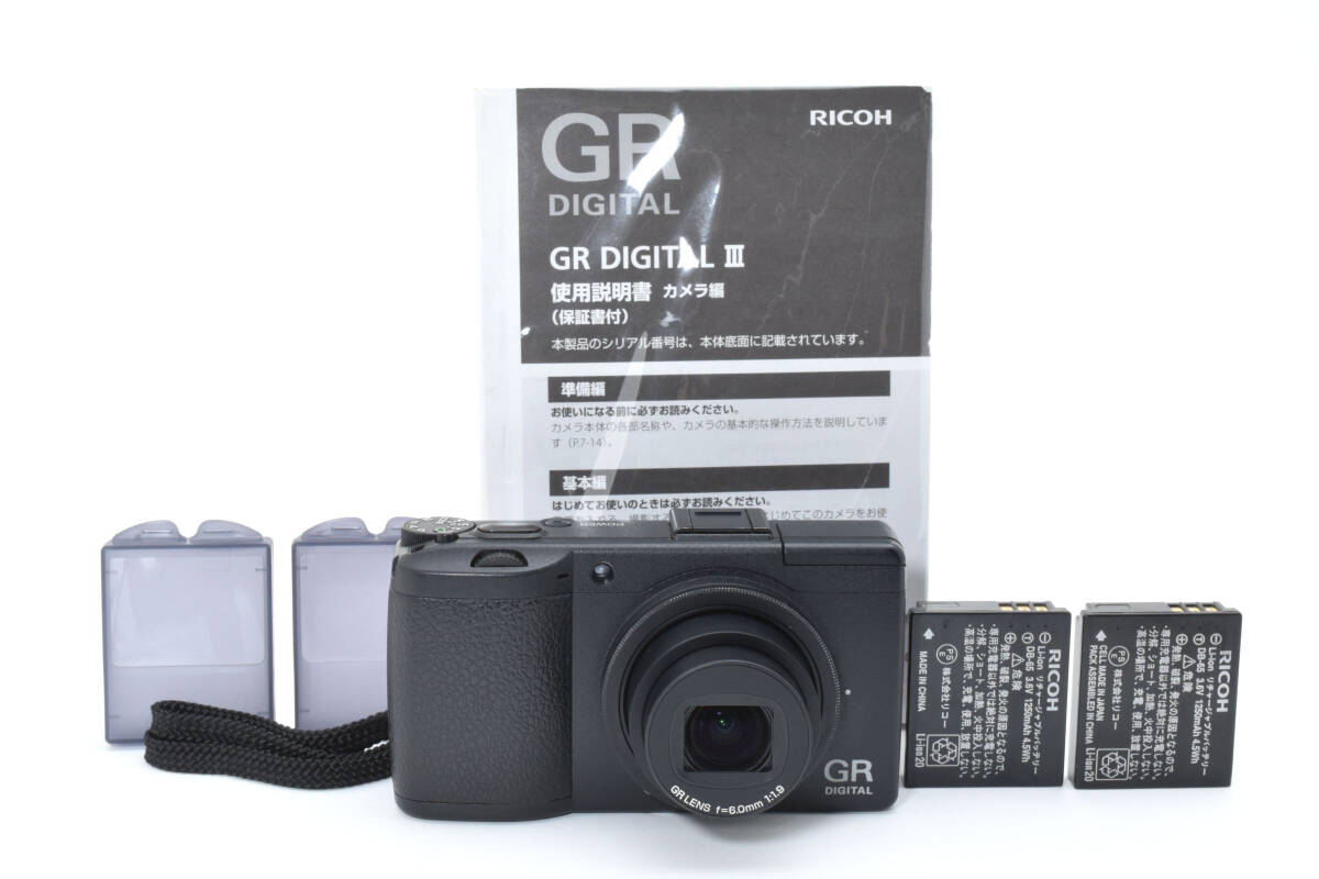 ★☆人気機種 RICOH リコー GR DIGITAL III #2664801☆★
