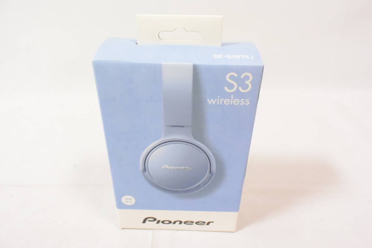【新品】 パイオニア PIONEER ワイヤレス ヘッドホン ブルー S3 SE-S3BT(L)