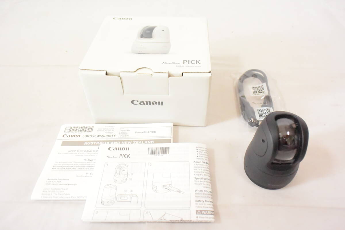 【未使用品】 Canon キヤノン PSPICK BK デジタルカメラ PowerShot PICK ブラック