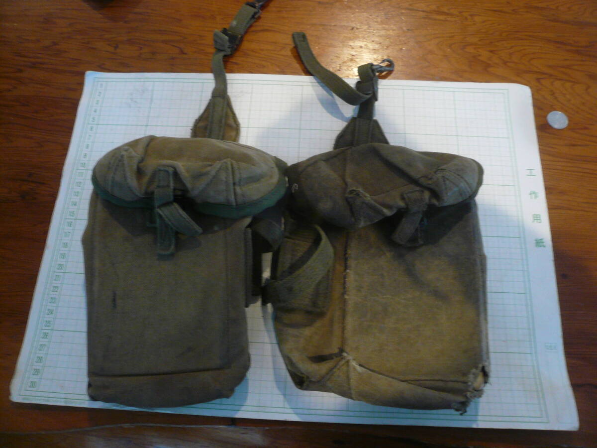 超珍品 ベトナム戦争 オーストラリア派遣軍実物 FN FALマガジンポーチ2個 L.A.R SAS.