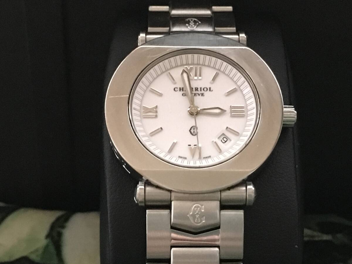 [◆5nv]PHILIPPE CHARRIOL/シャリオール GENEVE クオーツ