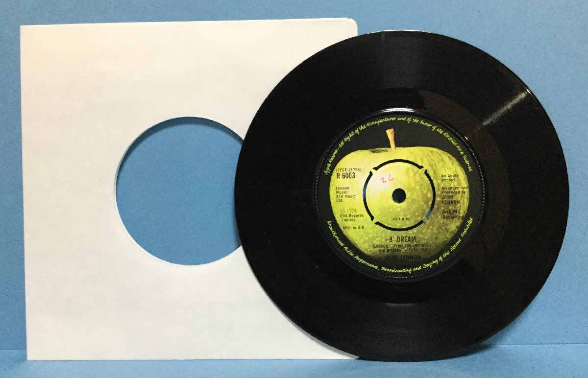 EP 洋楽 John Lennon / #9 Dream 英盤