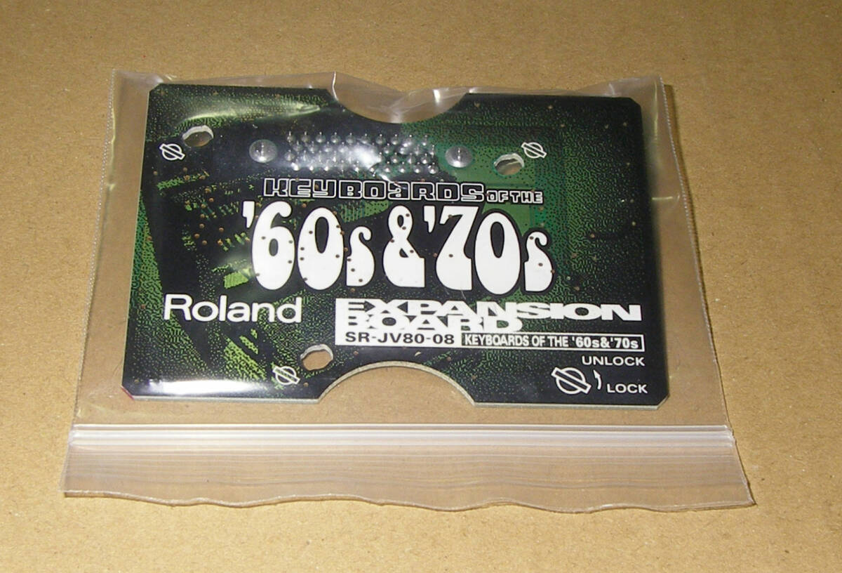 ★ROLAND SR-JV80-08 KEYBOARDS 60s&70s EXPANSION BOARD★OK!!★MADE in JAPAN★