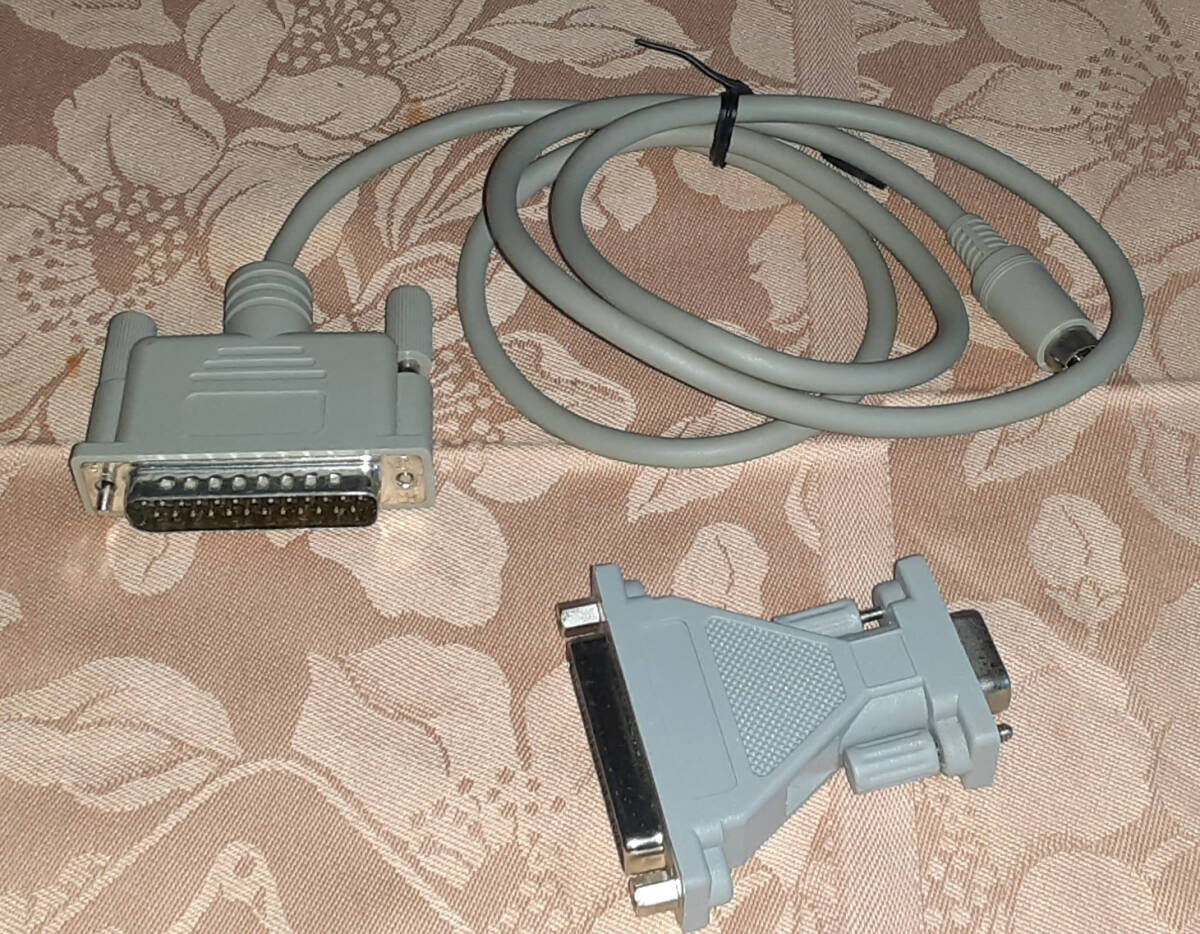 ★Roland/Yamaha/Korg DSS-251 (RSC-15N) RS-232C⇔MIDI機器 接続 ケーブル★OK!!★