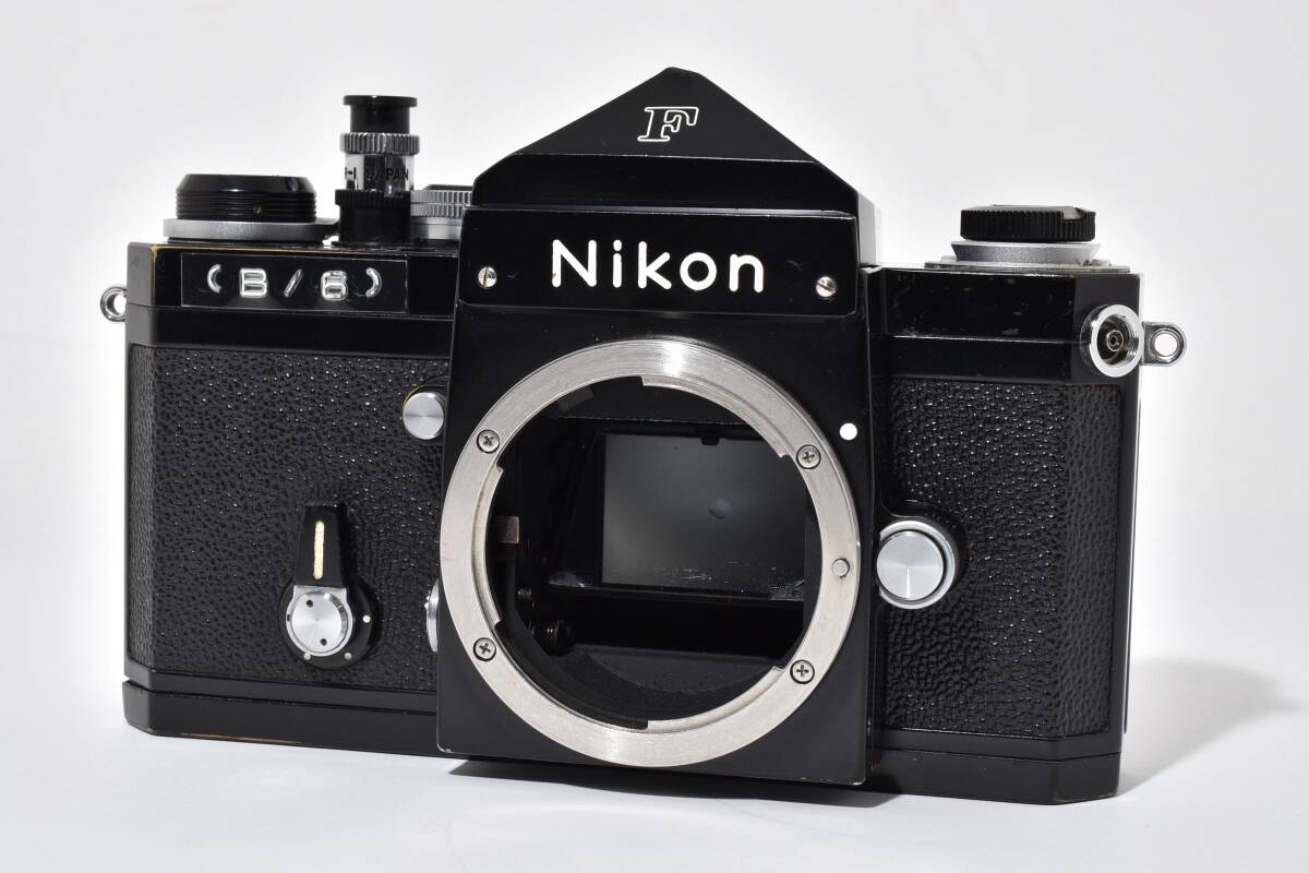 【良品】動作確認済 Nikon ニコン F アイレベル ブラック シリアルナンバー741万番台 後期型 2665042