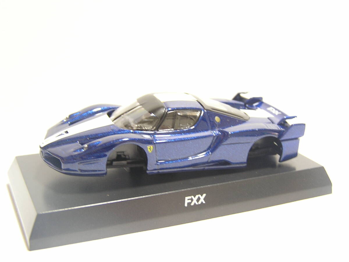 未組立外箱なし 京商 1/64 フェラーリミニカーコレクションⅣ フェラーリ FXX 紺 エンツォ サークルKサンクス