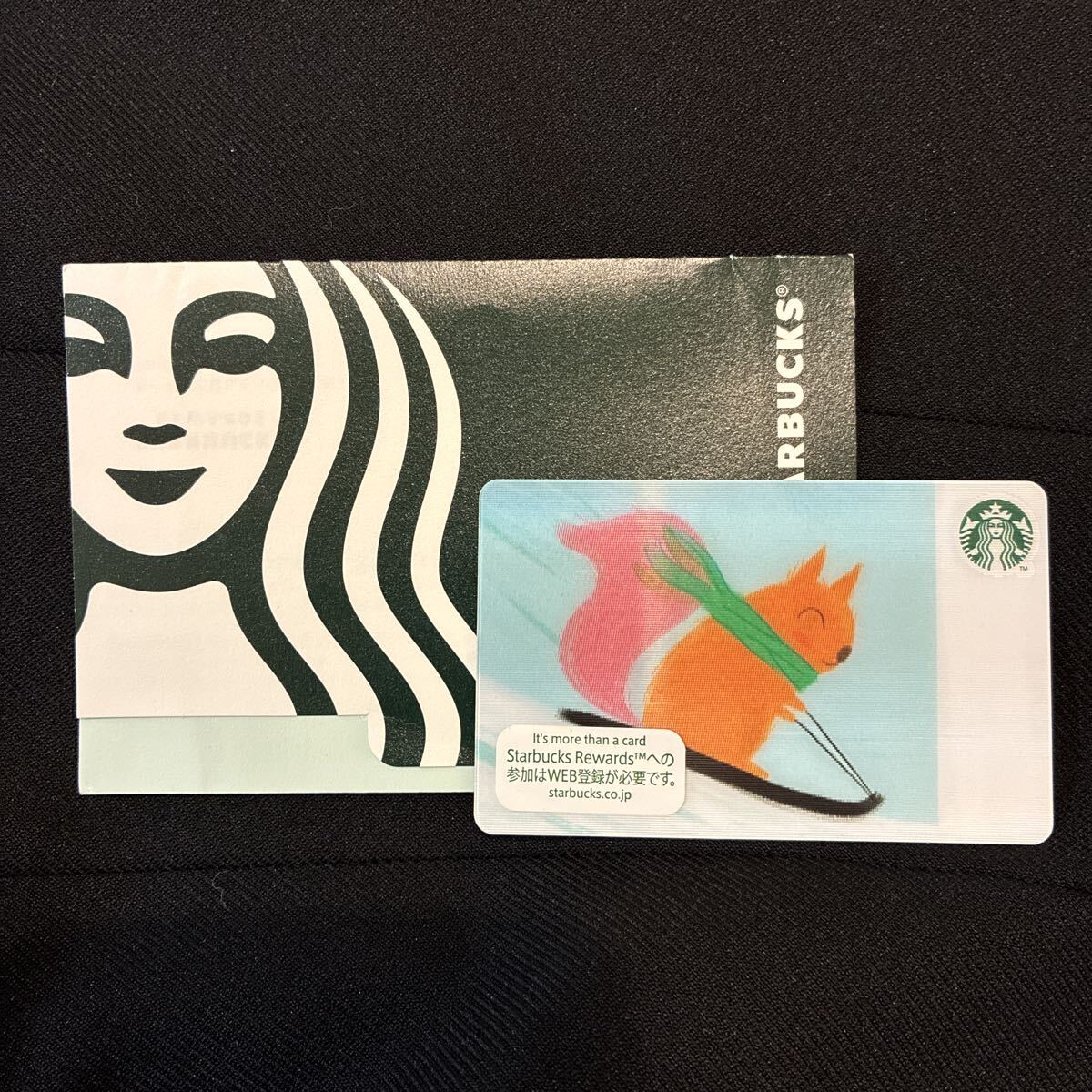 【超美品】 スターバックスカード スタバ PIN未削 スターバックス 残0 STARBUCKS 2018