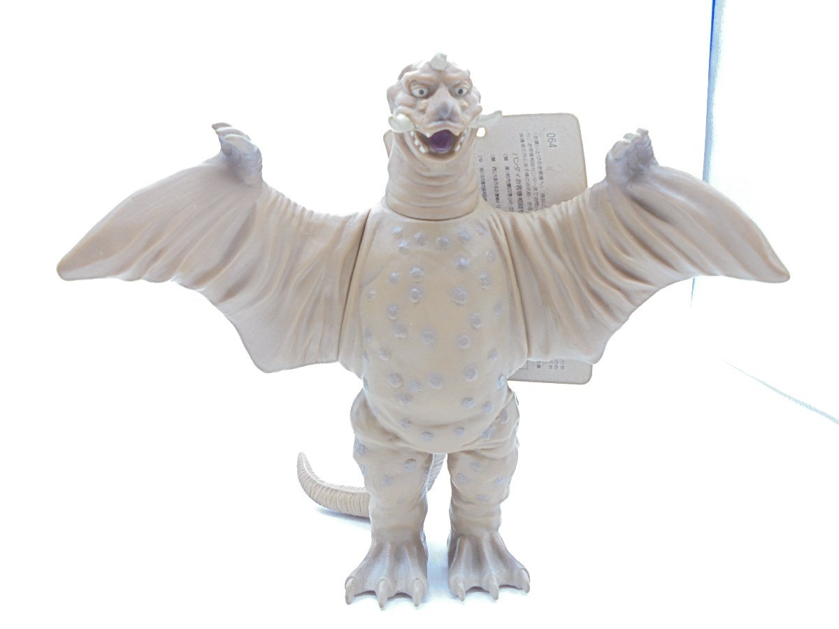 【80】BANDAI バンダイ ウルトラ怪獣 ぺギラ ソフビ フィギュア 2000年 汚れ等有り 現状品
