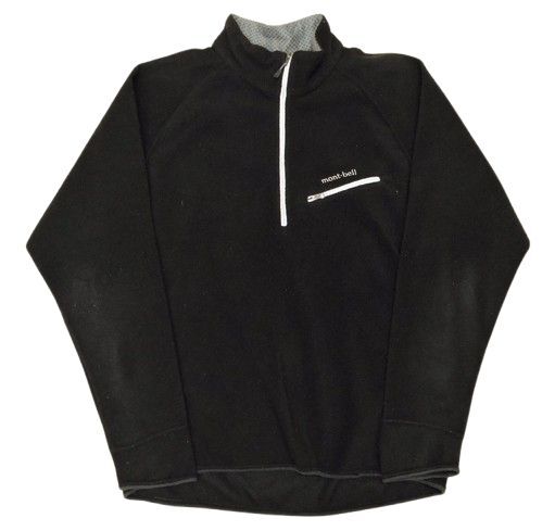 mont-bell フリースジャケット 1106440 サイズM ブラック プルオーバー モンベル 中古品