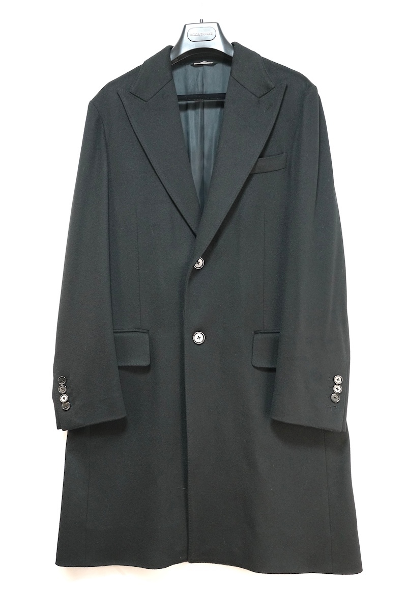 新古品 DOLCE＆GABBANA ドルチェアンドガッバーナ シングル ウール コート 44サイズ G033ET FU20O