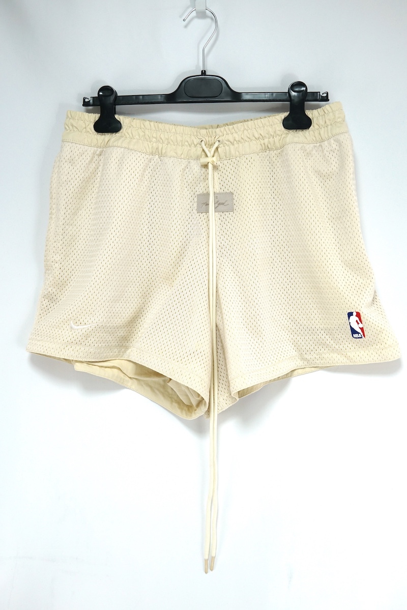 NIKE ナイキ FEAR OF GOD フィアオブゴッド M NRG W BASKETBALLS SHORT バスケットボール ショーツ NBA アイボリー CU4690-271 サイズL