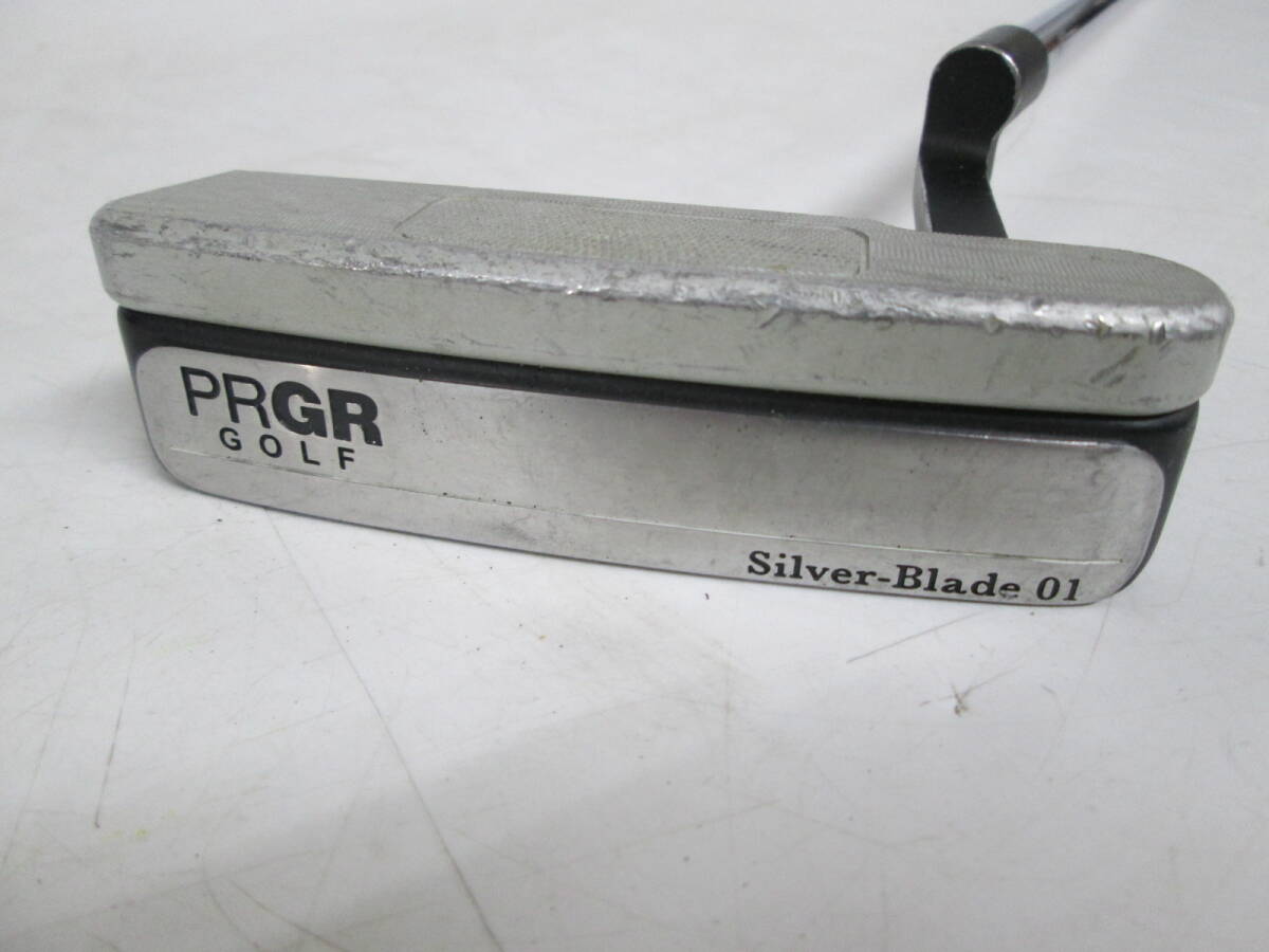 【1128n F1405】 PRGR GOLF Silver-Blade 01 プロギア シルバーブレード パター 33インチ