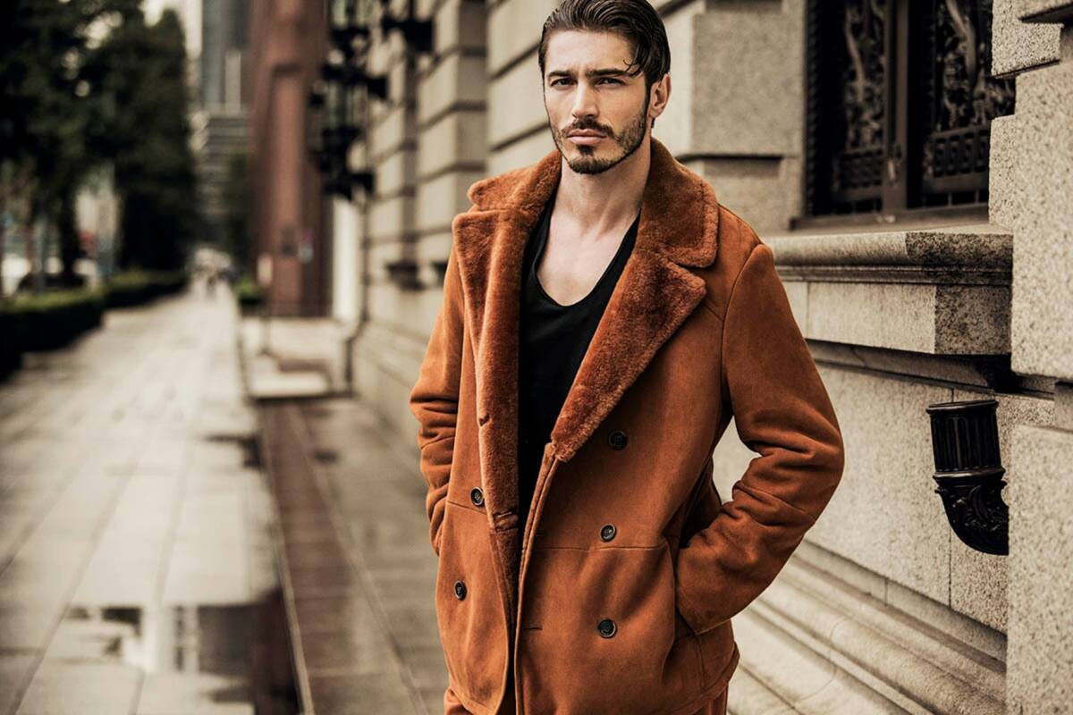 BERLUTI ベルルッティ 世界一エレガントな ムートン コート ジャケット 初期傑作 極上カシミアスエード×ムートン 国内正規美品 定価100万