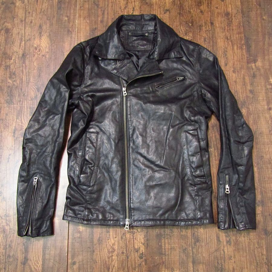 SABLE CLUTCH 　レザーライダースJKT　セーブルクラッチ　黒