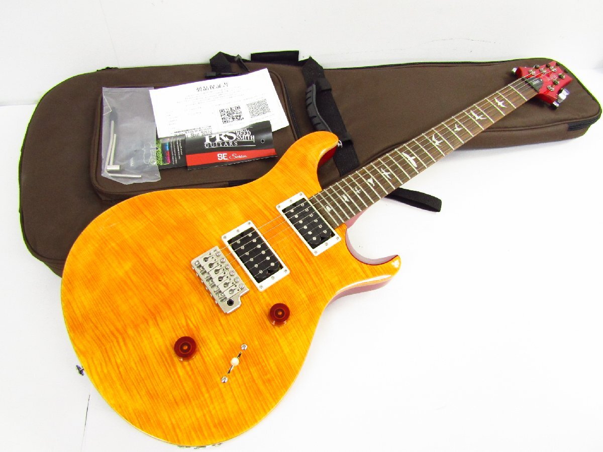 PRS SE Custom 24 Vintage Yellow エレキギター 純正ギグバック付き ▼G5071