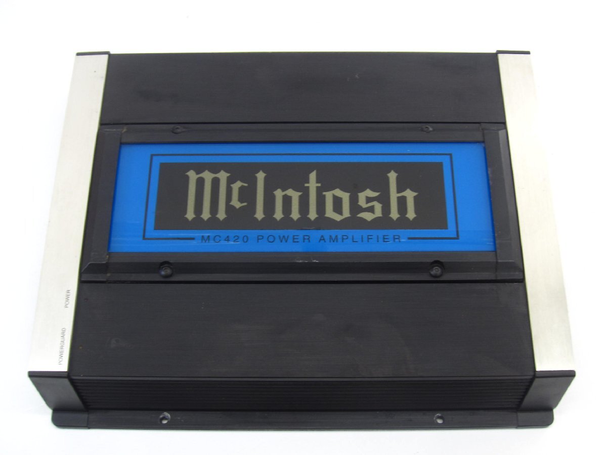 Mcintosh マッキントッシュ 4ch MC420 パワーアンプ ※ジャンク品 #UZ816