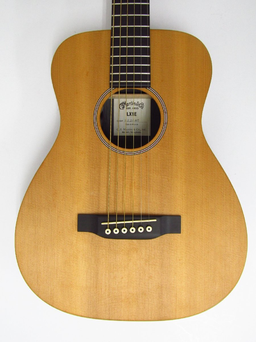 Martin マーティン マーチン LX1E ミニアコースティックギター ミニエレアコ 純正ギグバッグ付き ギター 楽器 ◆G5080
