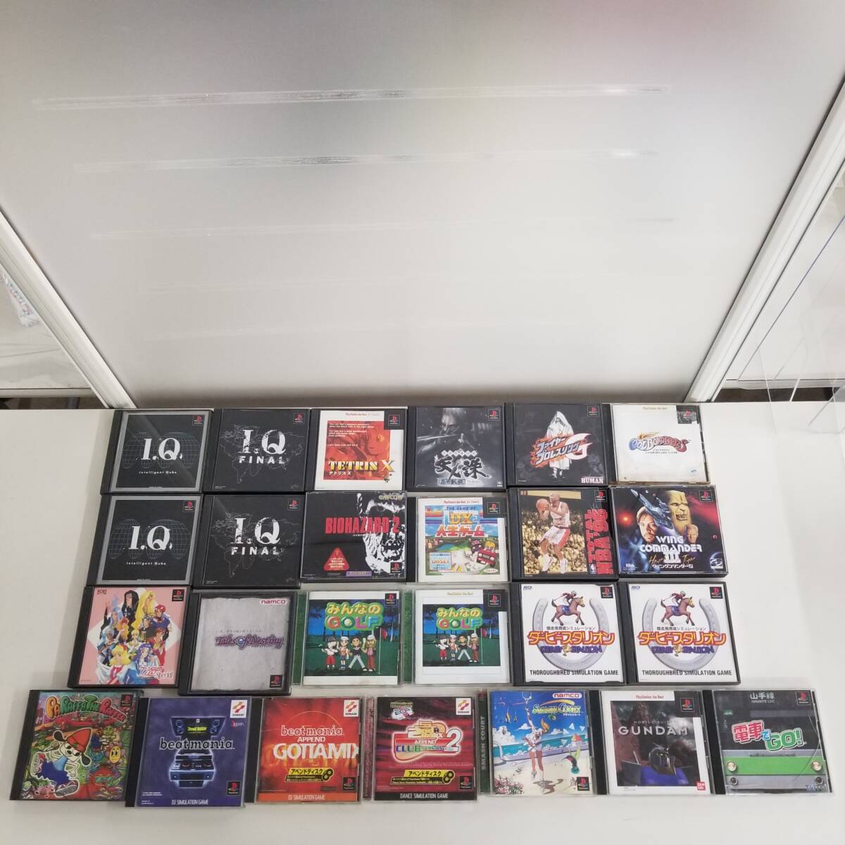 プレイステーション プレステ ゲーム 25本 まとめ ビートマニア バイオハザード2 テイルズオブデスティニー その他 ジャンク品