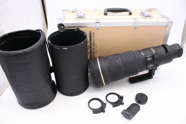 ■AB-/鳴き無し■ニコン NIKON AF-S 500mm F4 ED IF D 望遠レンズ telephoto lens #Z6184