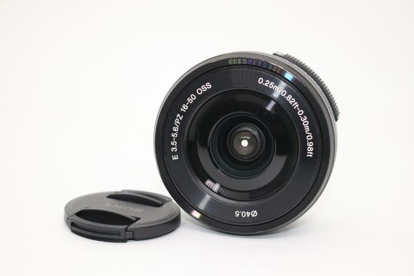 ■A品■ソニー SONY E PZ 16-50mm F3.5-5.6 OSS SELP1650 ブラック Eマウント用 E-Mount Lens #Z6300