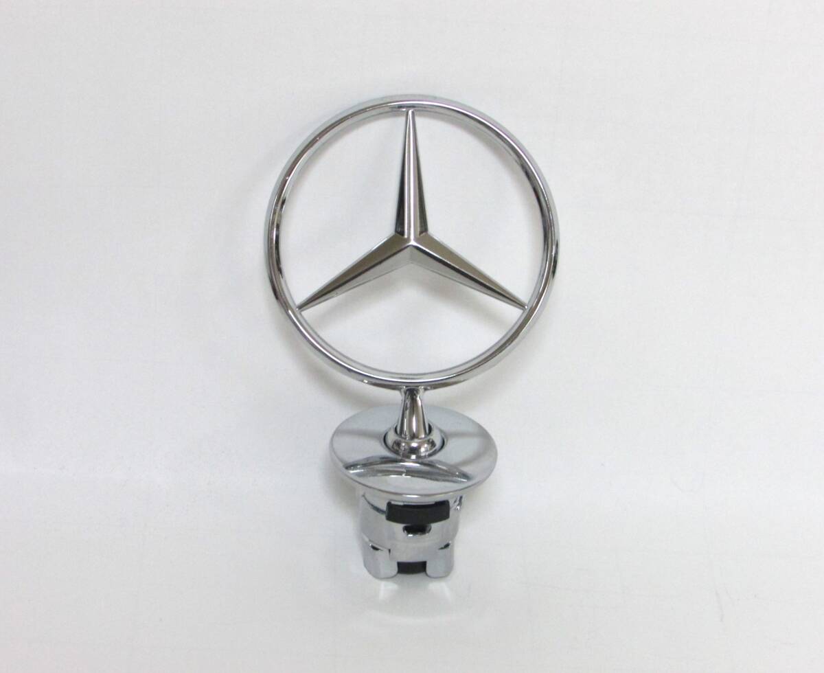 Mercedes Benz メルセデス ベンツ ボンネット マスコット エンブレム シルバー