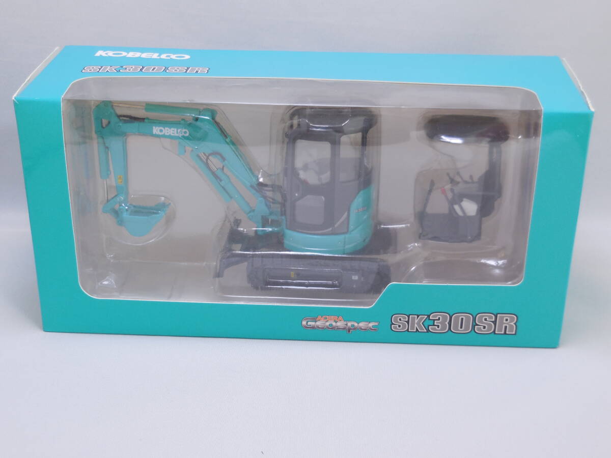 【コベルコ 純正】ミニ ショベル SK30SR【1/32？】ミニカー ミニチュア ACERA GEOSPEC KOBELCO ユンボー バックホー