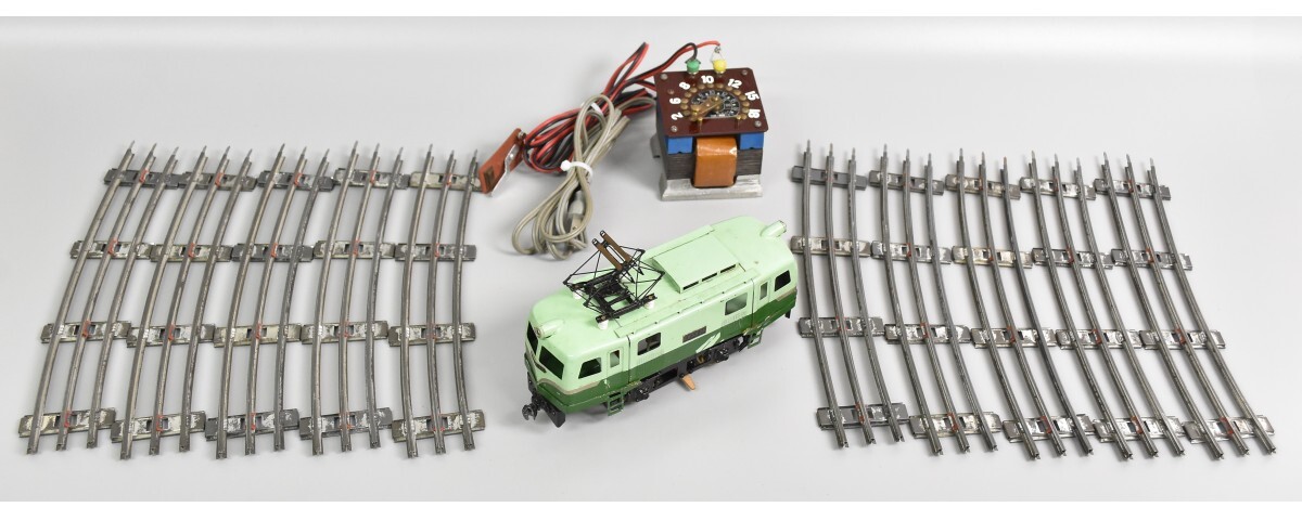 Oゲージ EB58 28 電気機関車 レール付 線路 鉄道模型 機関車 列車 車両 国鉄 私鉄 レトロ RQ-949S/118