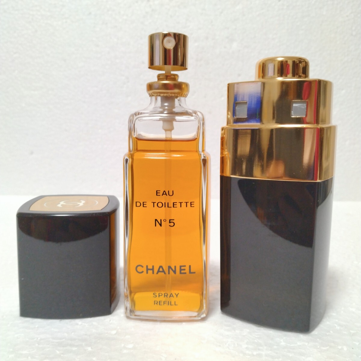 シャネル No5 オードトワレ　EDT 　100ml CHANEL No.5 5番 黒ボトル refillable 送料無料　
