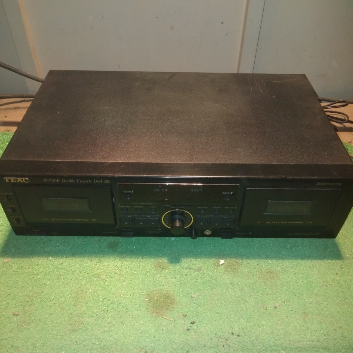 TEAC ティアック ダブルカセットテープデッキ W-790R 動作確認済み　中古品