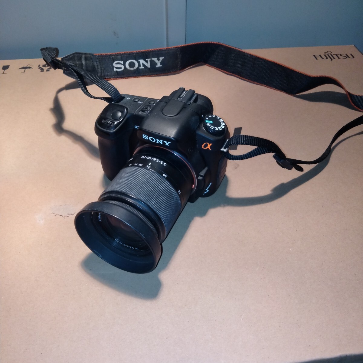 SONY α350 DSLR-A350 デジタル 一眼レフ レンズセット カメラ ソニー 現状品