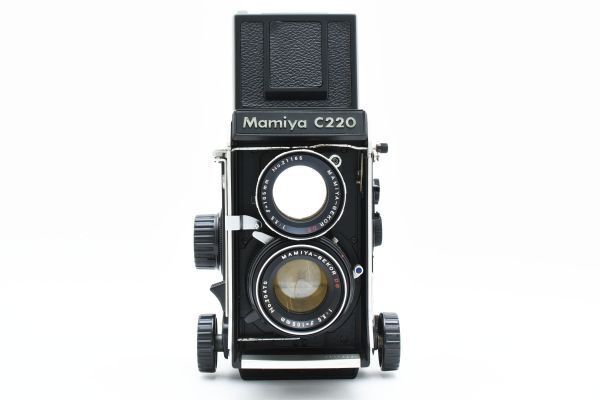 マミヤ Mamiya C220 Professional f プロF + SEKOR DS 105mm F3.5 ブルードット 最終型 二眼レフ #4826