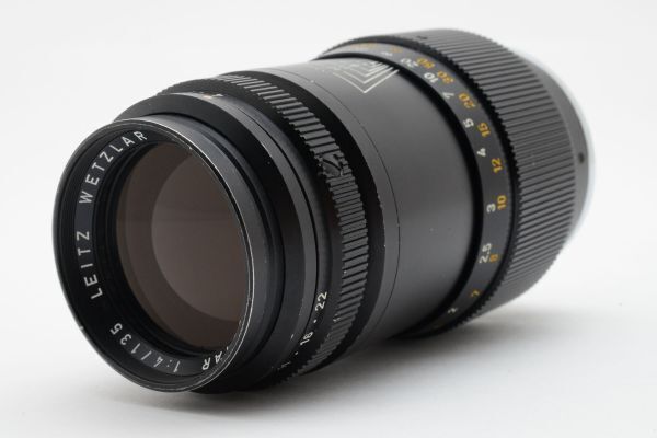 ライカ Leica TELE-ELMAR 135mm F4 Mマウント 後期型 単焦点レンズ #5054