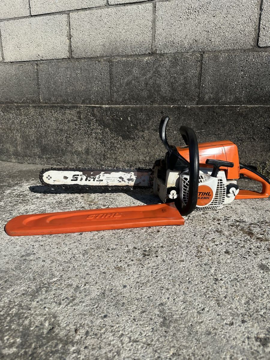 （動作未確認） STIHL MS230C-BE ( ms230c) エンジンチェーンソー、
