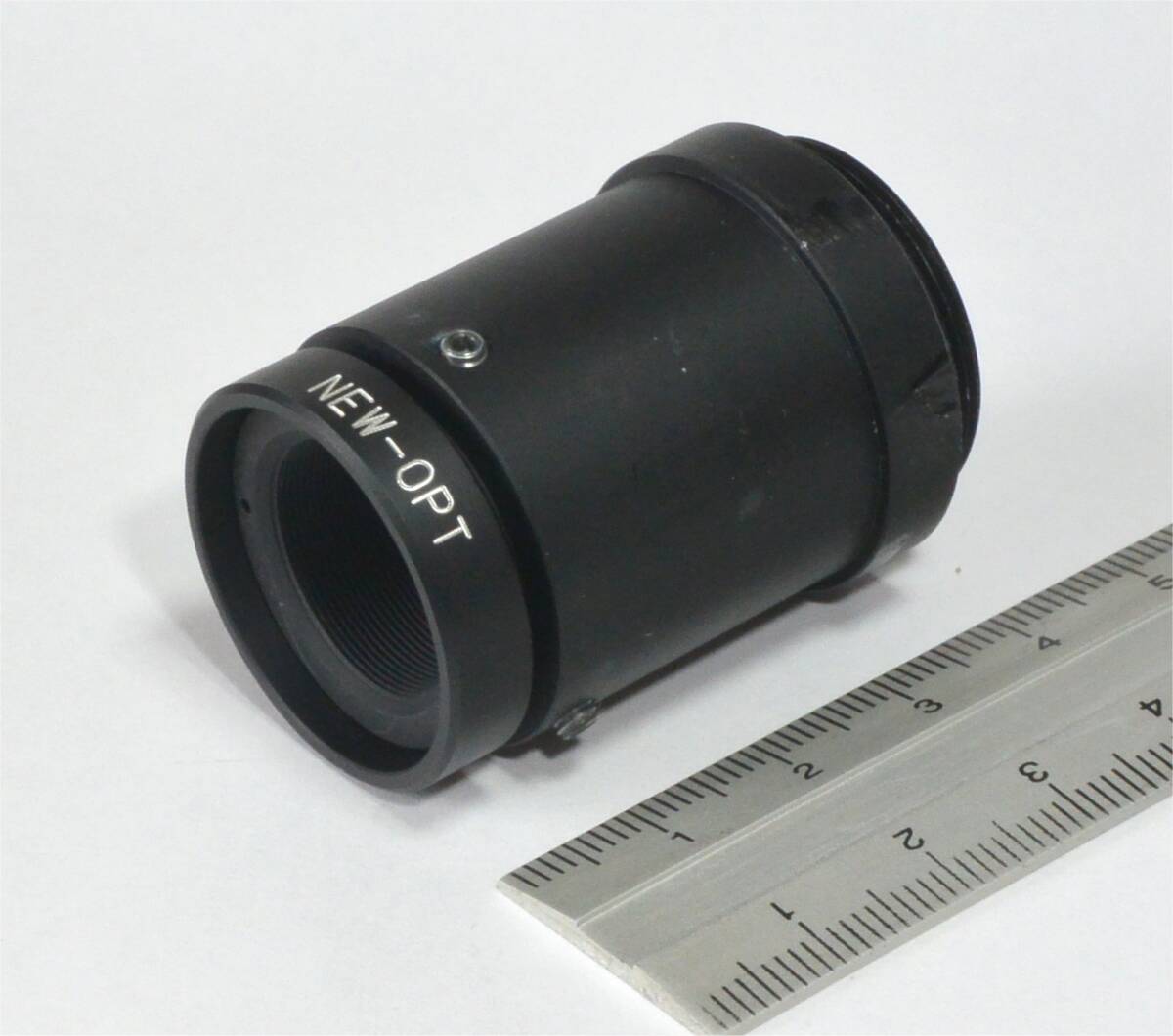 ★ マクロレンズ　NEW-OPT　X0.12倍～X0.32倍　WD195mm～WD70mm　Cマウント　2/3"　FA産業用　　（送料230円～）