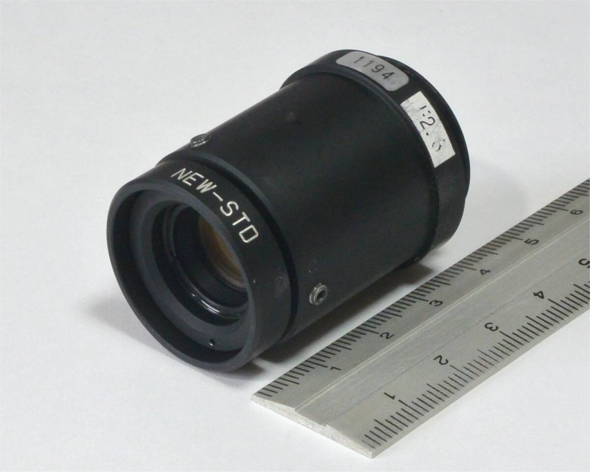 ★ マクロレンズ　NEW-STD　X0.04倍～X0.42倍　WD300mm～WD9mm　Cマウント　1/2"　F2.8　FA産業用　　（送料230円～）