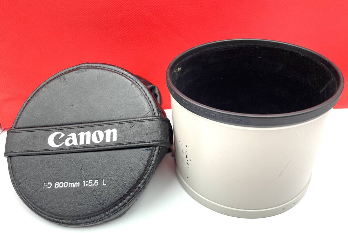Canon　new 　FD 800mm　1:5.6　L 　600mm 　1:4.5 用 レンズフード　キャップ 　canon lens キャノン　800 5.6 600 4.5