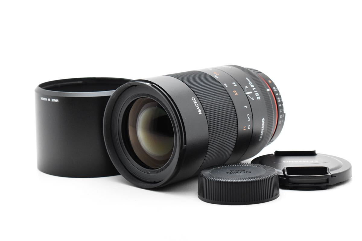 SAMYANG NIKON 100mm F2.8 UMC MACRO ニコン Fマウント