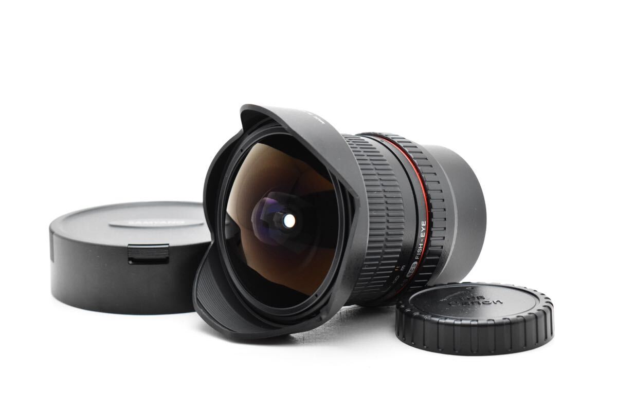 SAMYANG CANON 12mm F2.8 ED AS FISH-EYE EF-Mマウント サムヤン キヤノン レンズ