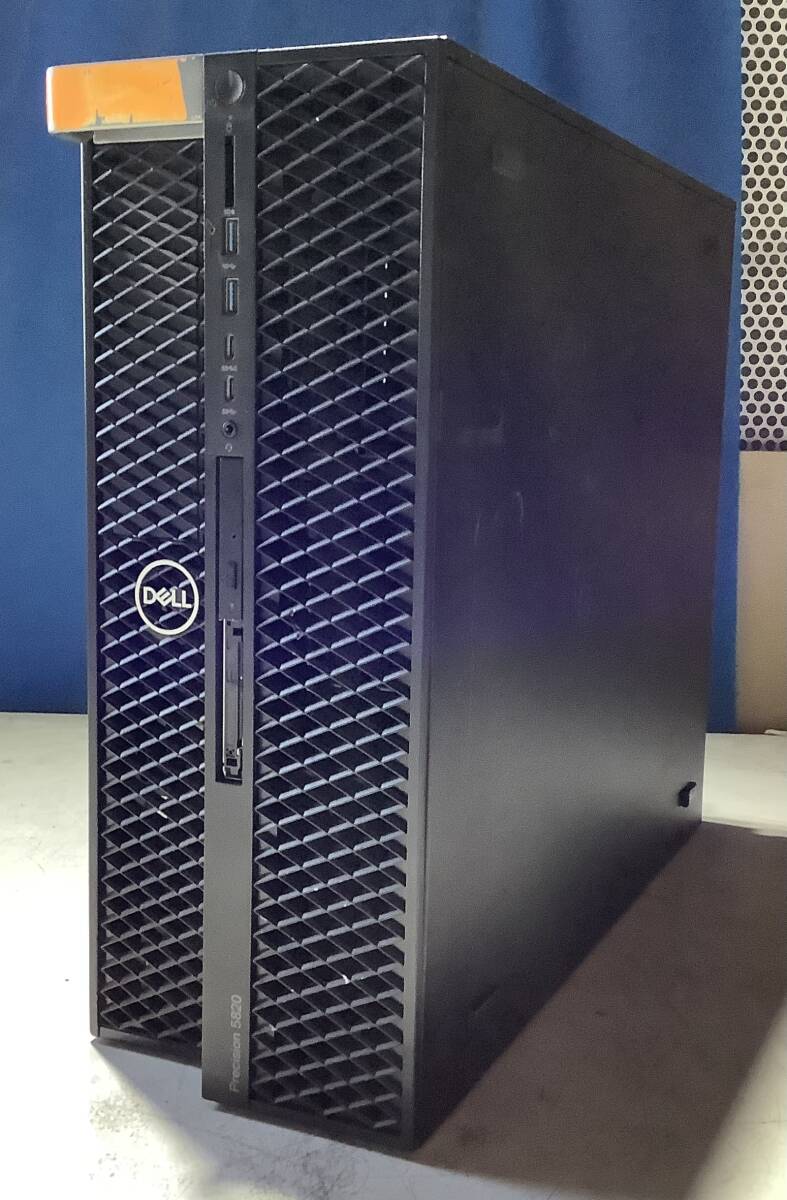 K71128317 Dell Precision 5820 Tower 1点 (ヒートシンクｘ1基、425Ｗ電源ユニットｘ1基搭載)【通電OK、手すりが欠品】080515
