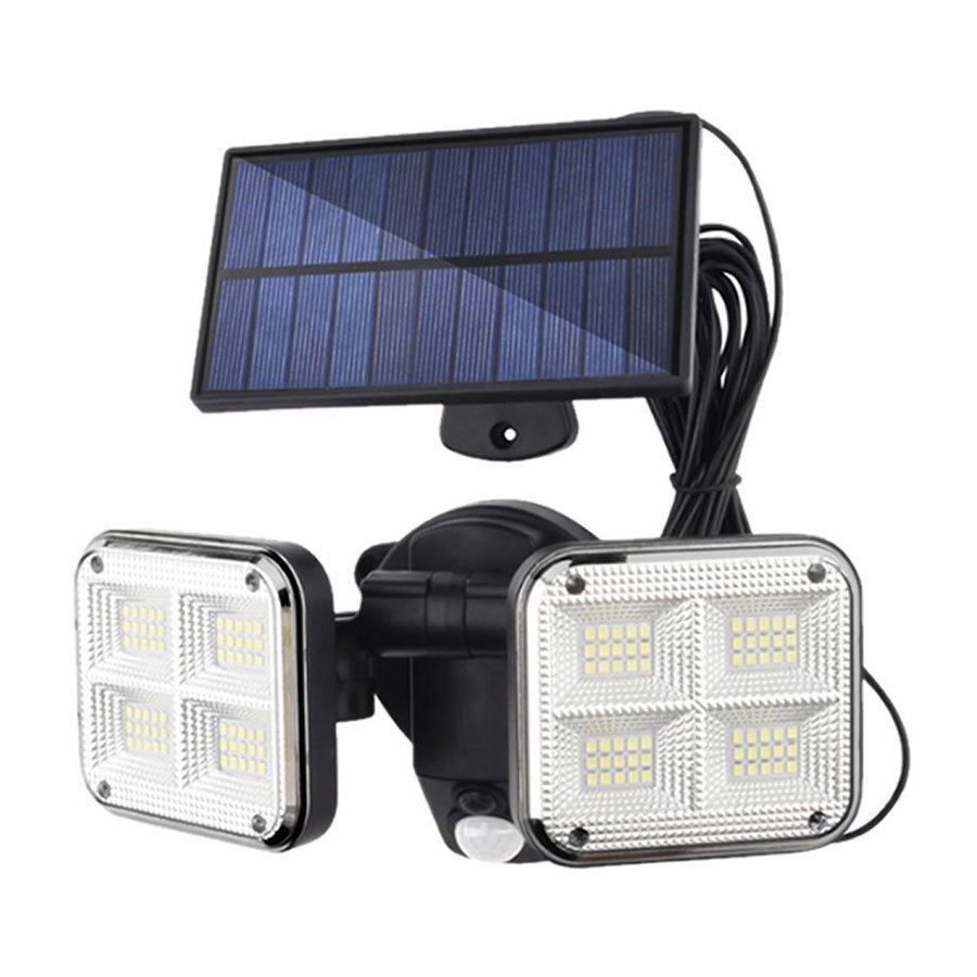 電気代 0円 取付け簡単 ソーラー 広角 センサーライト 高輝度 玄関 入口 屋外 駐車場 防犯 自動点灯 消灯