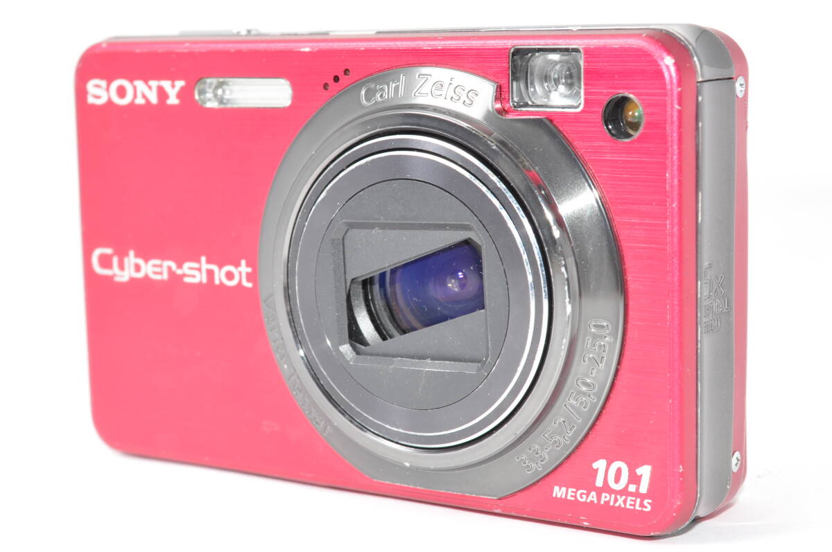 ジャンク扱い ソニー SONY Cyber-Shot DSC-W170 レッド ♯A7247