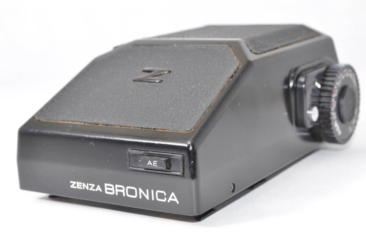 稀少な一品 ゼンザブロニカ ZENZA BRONICA AE プリズムファインダー ♯A7382