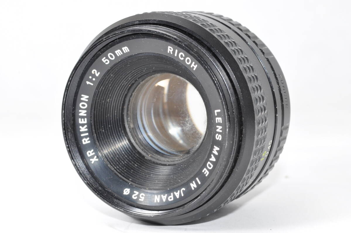やや訳あり リコー RICOH XR RIKENON 50mm F2 ♯A7383