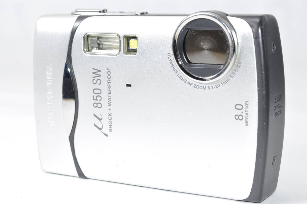 ジャンク扱い オリンパス OLYMPUS μ850 SW シルバー ♯A7417