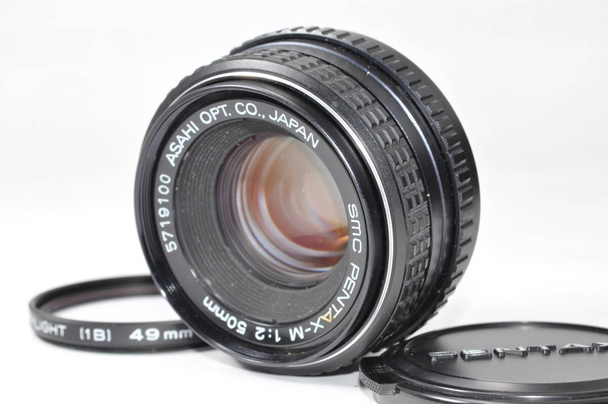 並品・動作好調 ペンタックス SMC PENTAX-M 50mm F2 ♯A7325