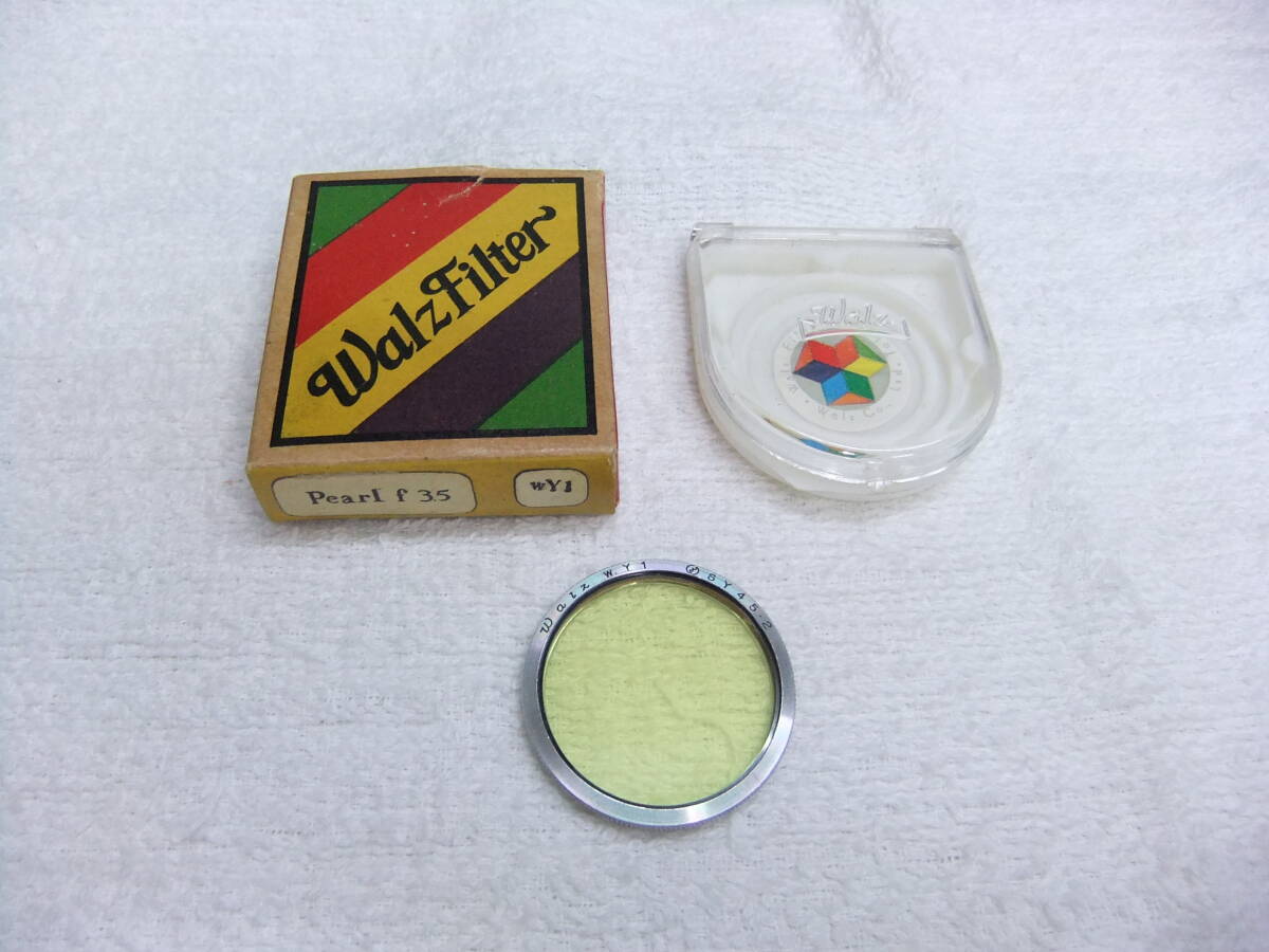 純正 ワルツ Walz w.Y1 SY45.2 30.5ｍｍ カラー フィルター 元箱,ケース付 送料180円